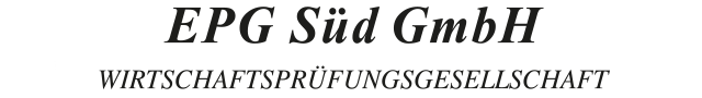 EPG Süd GmbH Wirtschaftsprüfungsgesellschaft